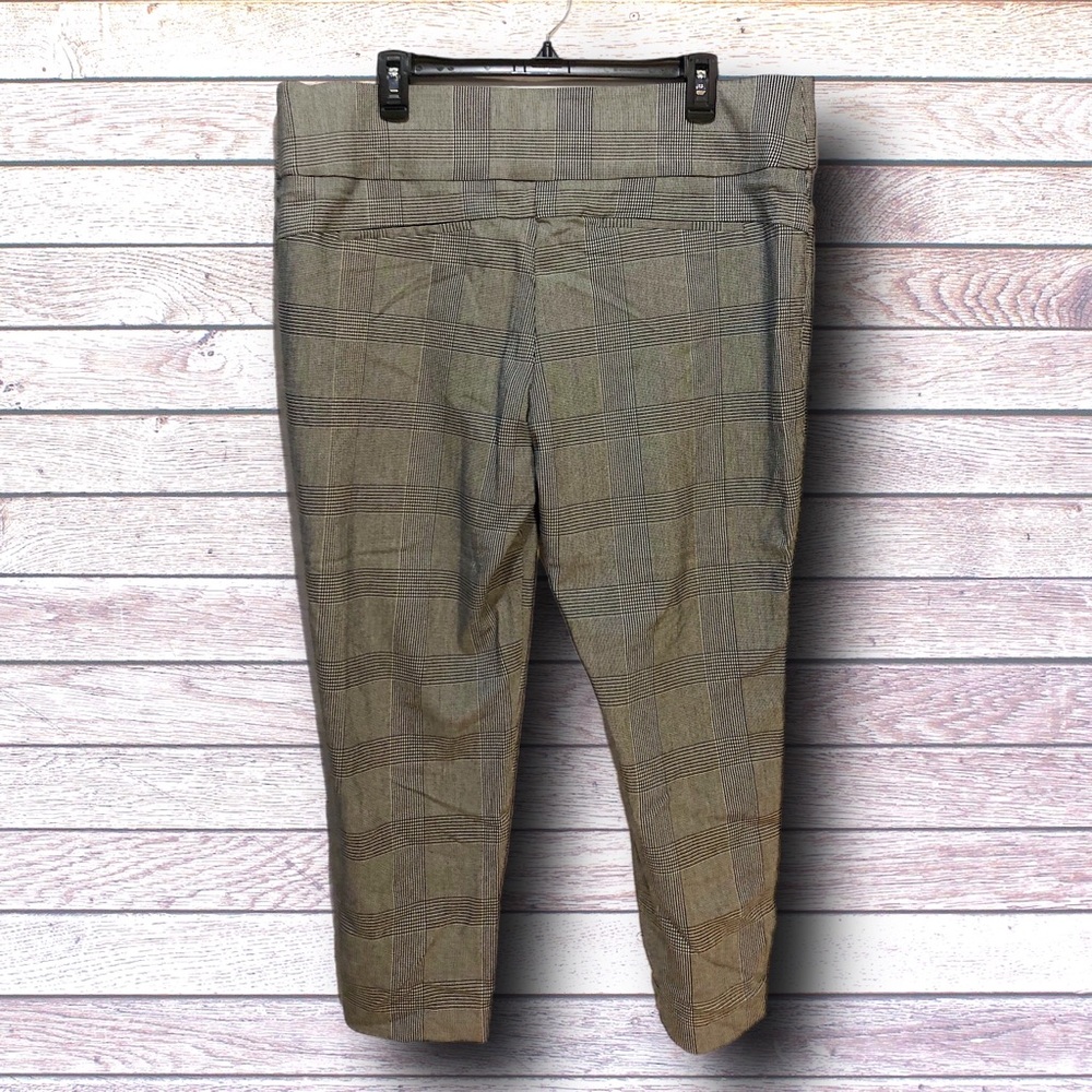 Apt 9 Plus Houndstooth Stretch Dress Pant SZ 18W